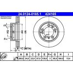 Bremsscheibe | 24.0124-0165.1