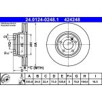 Bremsscheibe | 24.0124-0248.1