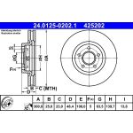 Bremsscheibe | 24.0125-0202.1