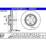 Bremsscheibe | 24.0125-0213.1