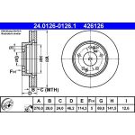 Bremsscheibe | 24.0126-0126.1