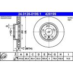 Bremsscheibe | 24.0128-0199.1