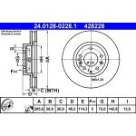 Bremsscheibe | 24.0128-0228.1