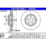 Bremsscheibe | 24.0128-0229.1