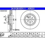 Bremsscheibe | 24.0128-0231.1