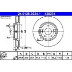 Bremsscheibe | 24.0128-0234.1