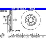 Bremsscheibe | 24.0128-0239.1