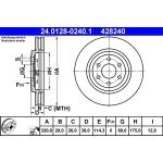 Bremsscheibe | 24.0128-0240.1