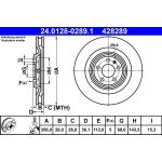 Bremsscheibe | 24.0128-0289.1