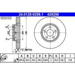 Bremsscheibe | 24.0128-0298.1