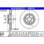 Bremsscheibe | 24.0128-0313.1