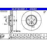 Bremsscheibe | 24.0130-0261.1