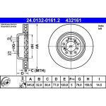 Bremsscheibe | 24.0132-0161.2