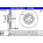 Bremsscheibe | 24.0134-0109.1