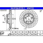 Bremsscheibe | 24.0134-0115.1