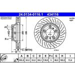 Bremsscheibe | 24.0134-0116.1