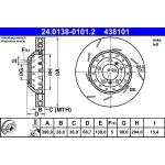 Bremsscheibe | 24.0138-0101.2