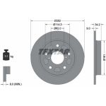 Bremsscheibe | 92305703