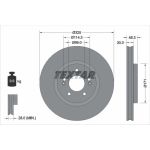 Bremsscheibe | 92337103