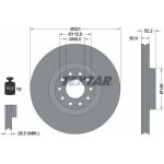 Bremsscheibe Audi P. S6 98 | 92154703