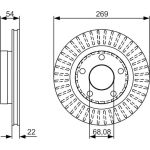 Bremsscheibe | AUDI,VW | 0 986 479 A42