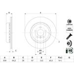 Bremsscheibe | BMW 3,4,5,6,7,IX3,X3,X4,X5,,Z4 15 | 0 986 479 G14