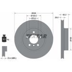 Bremsscheibe Bmw P. X3 2.0-3.0 03-11 | 92141505