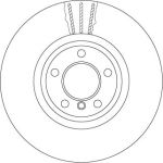 Bremsscheibe Bmw S. 5/6 F10/F11/F18 10 | DF6615S