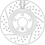 Bremsscheibe Bmw T. 1/2/3/4 10-Gelocht | DF6606S