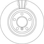 Bremsscheibe Bmw T. 5 2.0-3.0 10 | DF6617S