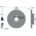 Bremsscheibe Bmw T. E60/E63 04 | 92182525