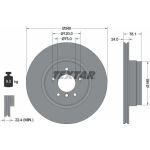 Bremsscheibe Bmw T. X5/X6 07- 345Mm | 92161205