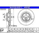 Bremsscheibe Db P. W164/W251 05 | 24.0132-0157.1