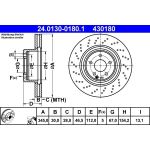 Bremsscheibe Db P. W203/S203/C209/A209 01-09 | 24.0130-0180.1