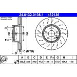 Bremsscheibe Db P. W211/W220 03-09 | 24.0132-0136.1