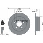 Bremsscheibe Db T. W202 180 | 92059503