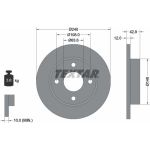 Bremsscheibe Ford P. Fiesta | 92075303