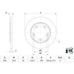 Bremsscheibe | FORD Transit V363 13 | 0 986 479 F44