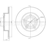 Bremsscheibe HA | AUDI A4,VW Passat 95 | 800-531C