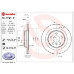 Bremsscheibe HA | BMW 2, X1, X2 13 | 09.C743.11