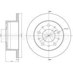 Bremsscheibe HA | CITROEN Jumper,FIAT,PEUGEOT 94 | 800-732