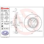 Bremsscheibe HA | CITROEN TOYOTA | 09.D420.11