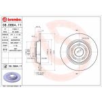 Bremsscheibe HA | FORD Focus 18 | 08.D864.11