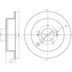 Bremsscheibe HA | HYUNDAI Santa Fe,Trajet,ix35,KIA 00 | 800-592C