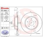 Bremsscheibe HA | NISSAN RENAULT | 09.C929.11