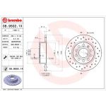 Bremsscheibe HA Xtra | AUDI A3,VW Golf,SEAT,SKODA 03 | 08.9502.1X