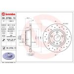 Bremsscheibe HA Xtra | AUDI TT 06 | 08.9769.1X