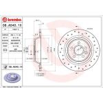 Bremsscheibe HA Xtra | FORD Galaxy, Kuga, Mondeo 06-15 | 08.A540.1X