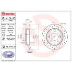 Bremsscheibe HA Xtra | HYUNDAI i30 KIA Ceed 12 | 08.C172.2X