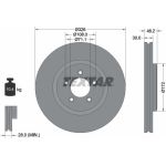 Bremsscheibe Jaguar P. S-Type/Xf/Xj/Xk 99-15 | 92173505